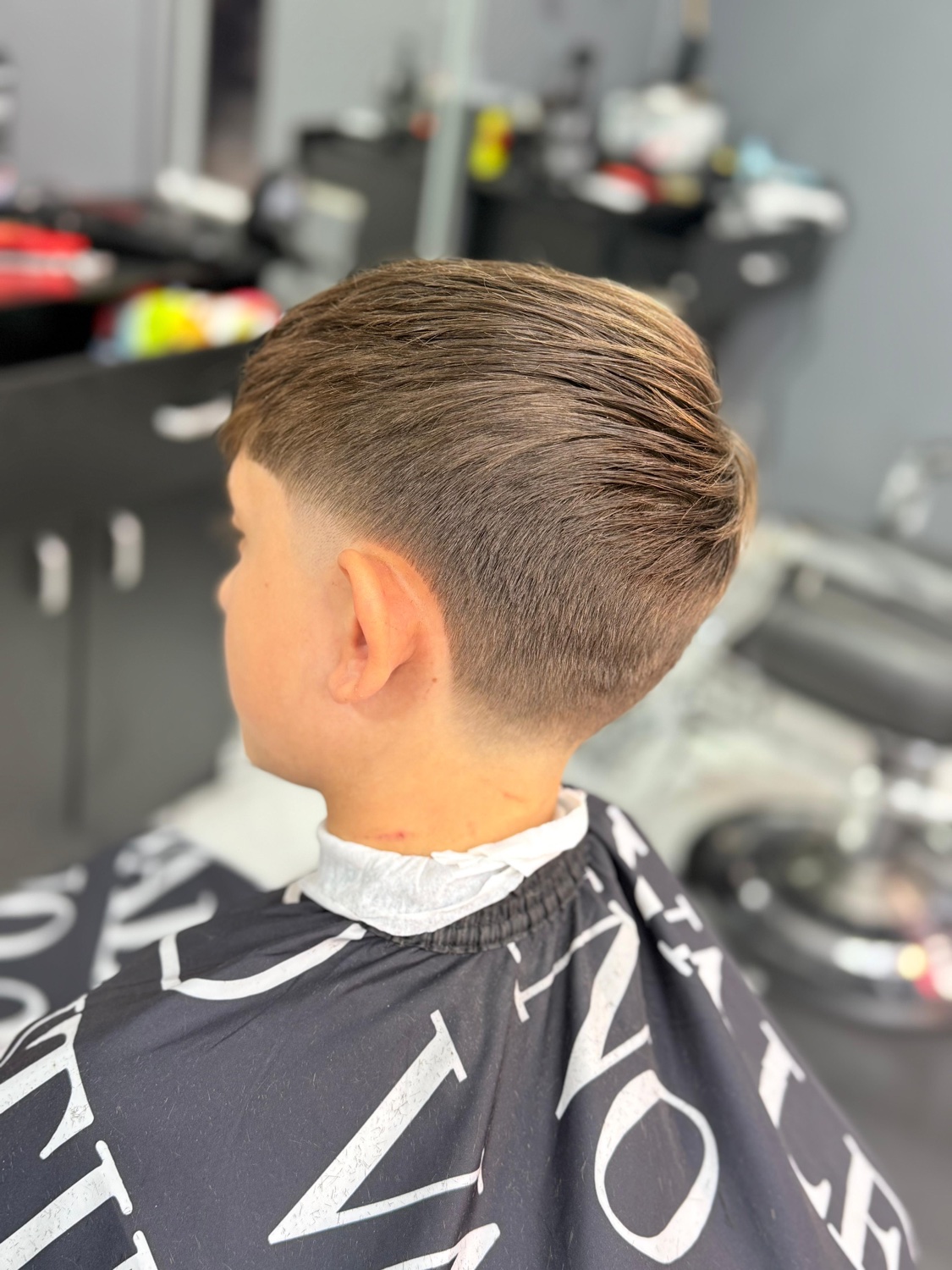 Kids classic side part